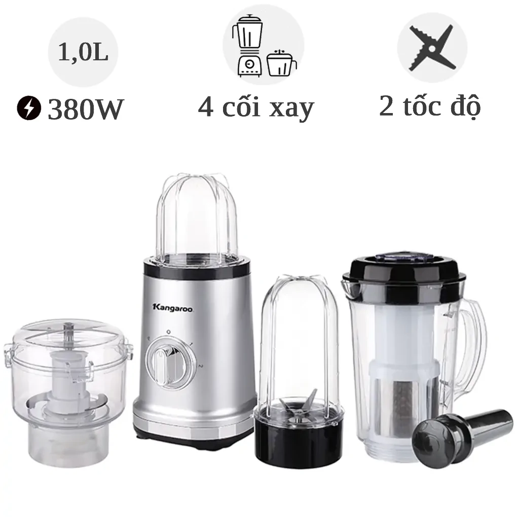 Máy xay đa năng Kangaroo KG4B2 380W