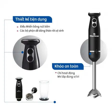 Máy xay sinh tố cầm tay Bluestone BLB-5216 600W 1