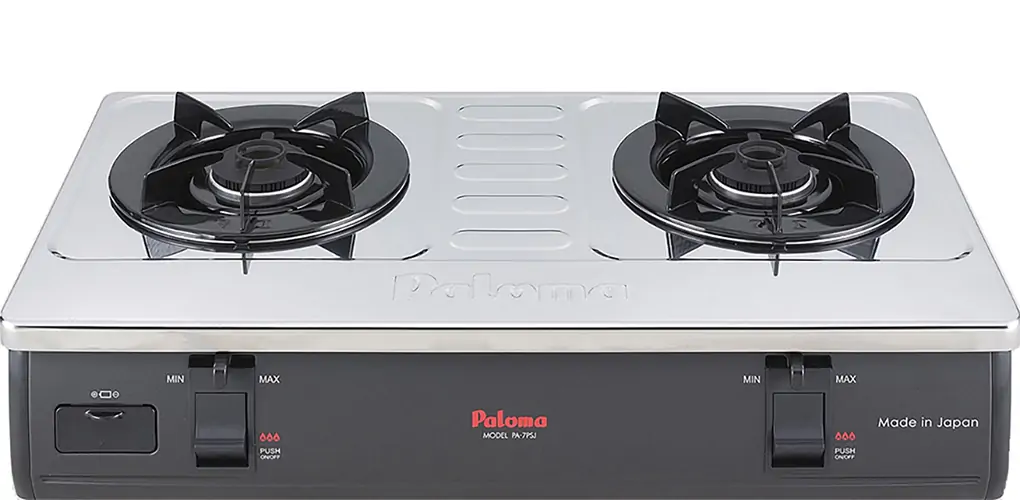 Bếp gas đôi Paloma PA-7PSJ (Sản phẩm trưng bày)