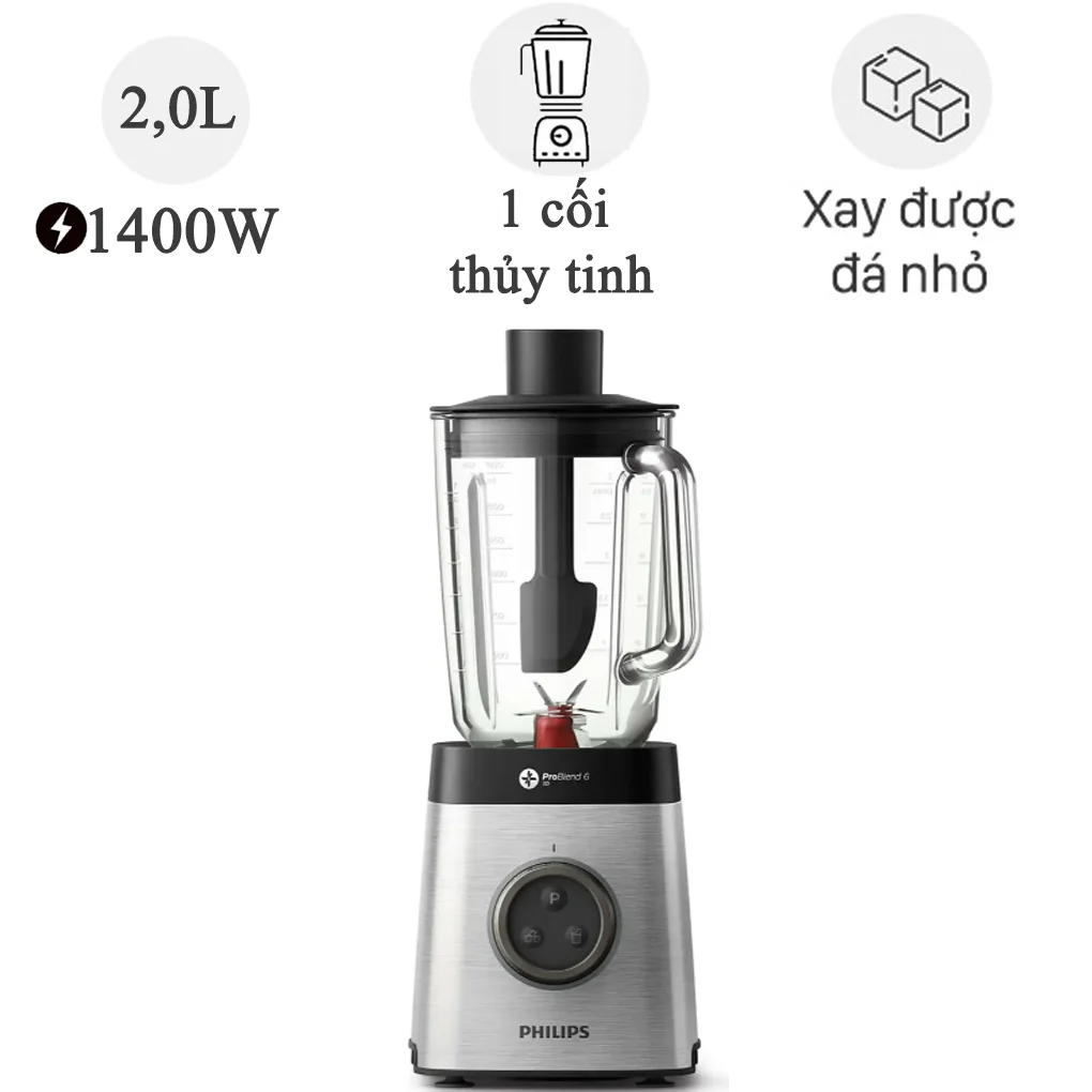 Máy xay sinh tố Philips HR365200 1400W