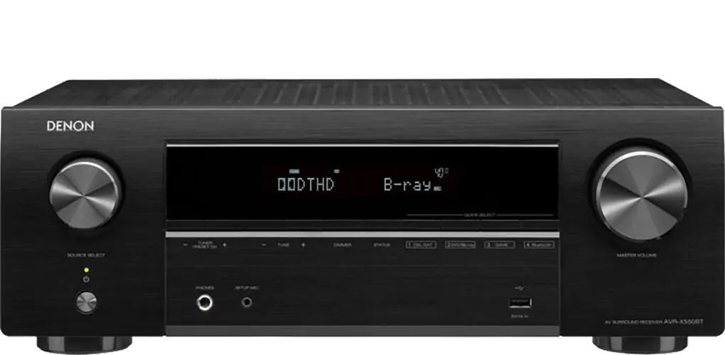 Amply Denon AVR-X550BTBKE2