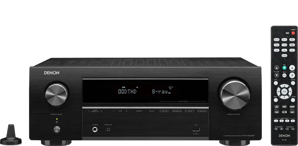 Amply Denon AVR-X550BTBKE2 1