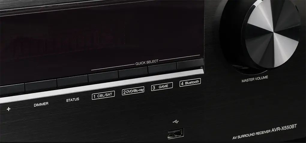 Amply Denon AVR-X550BTBKE2 3