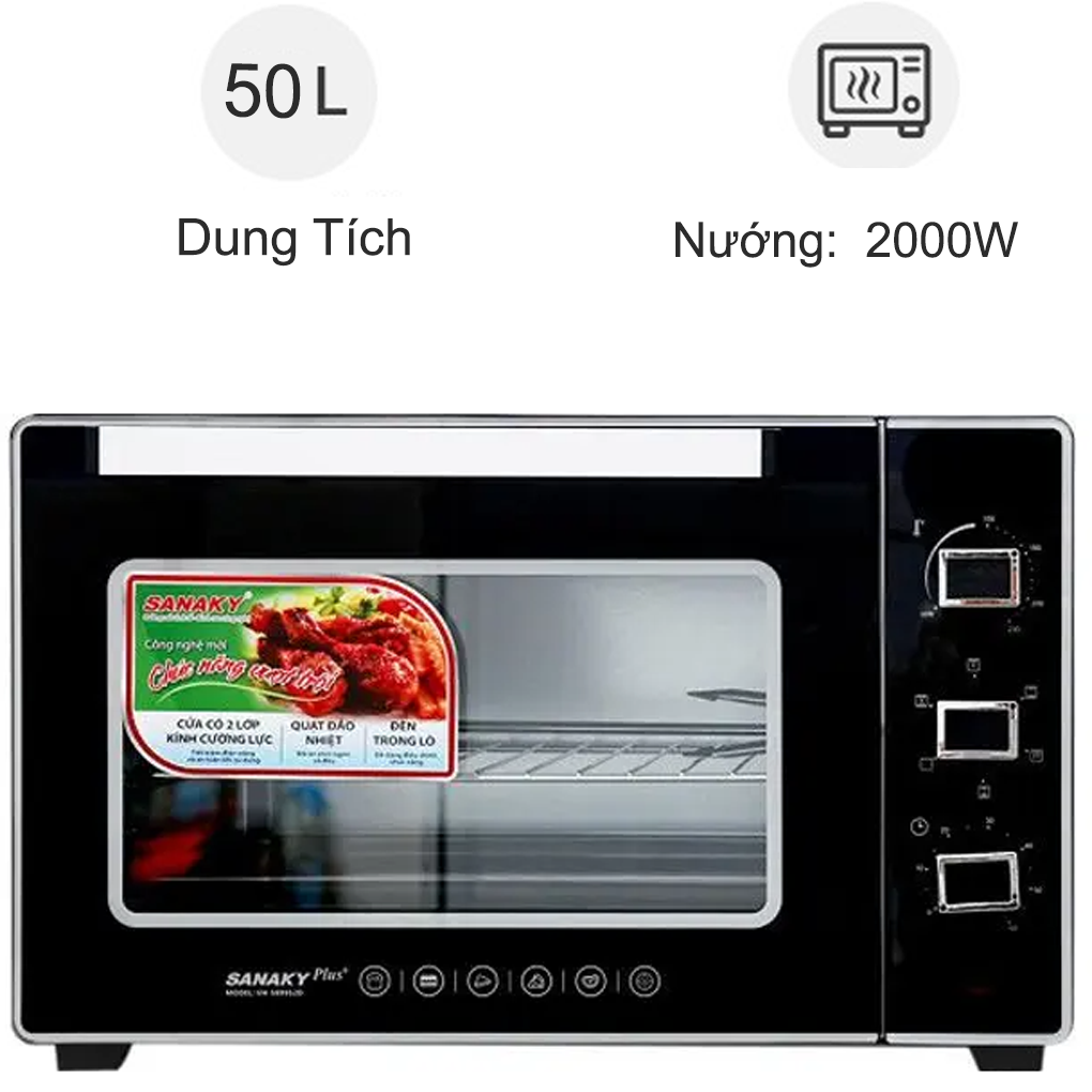 Lò nướng VH-5099N2D 50 lít