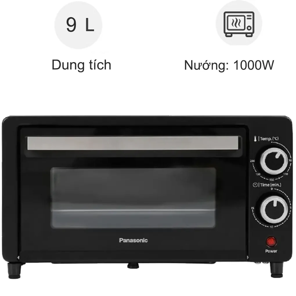 Lò nướng bánh mì Panasonic NT-H900KRA 9 lít (Sản phẩm trưng bày)