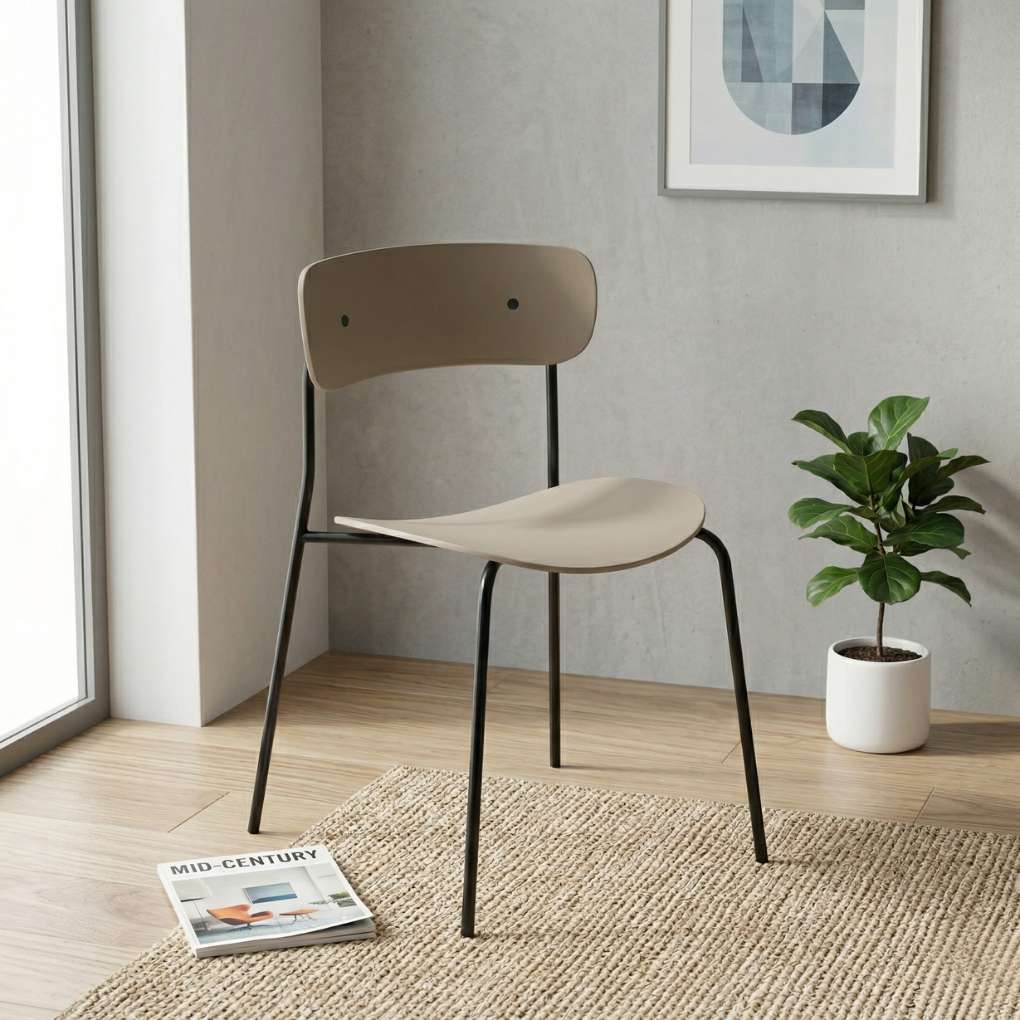 Ghế Nhựa SL-8023A2 Kem