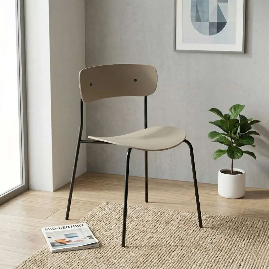 Ghế Nhựa SL-8023A2 Kem