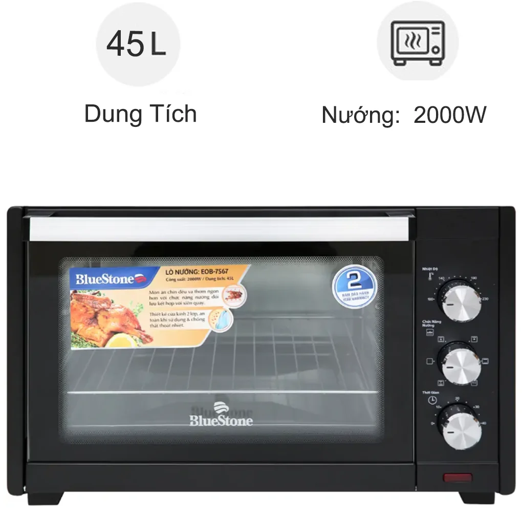 Lò nướng Bluestone EOB-7567 45 lít