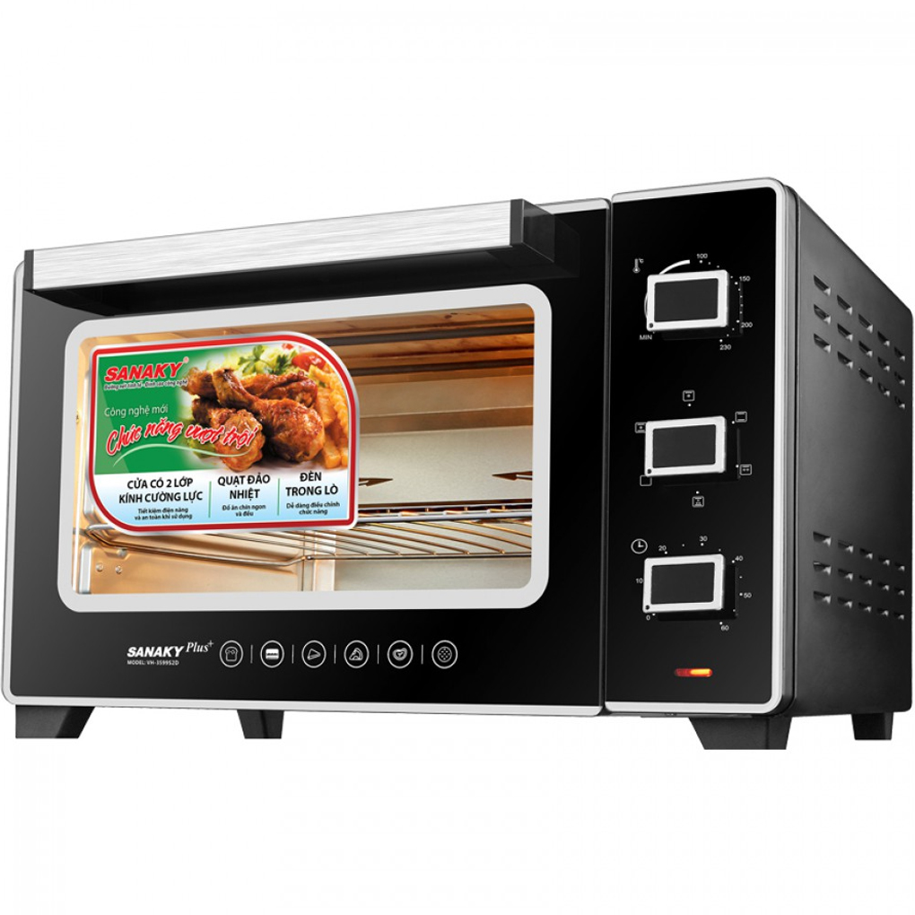 Lò nướng Sanaky VH-3599S2D 35 lít 0