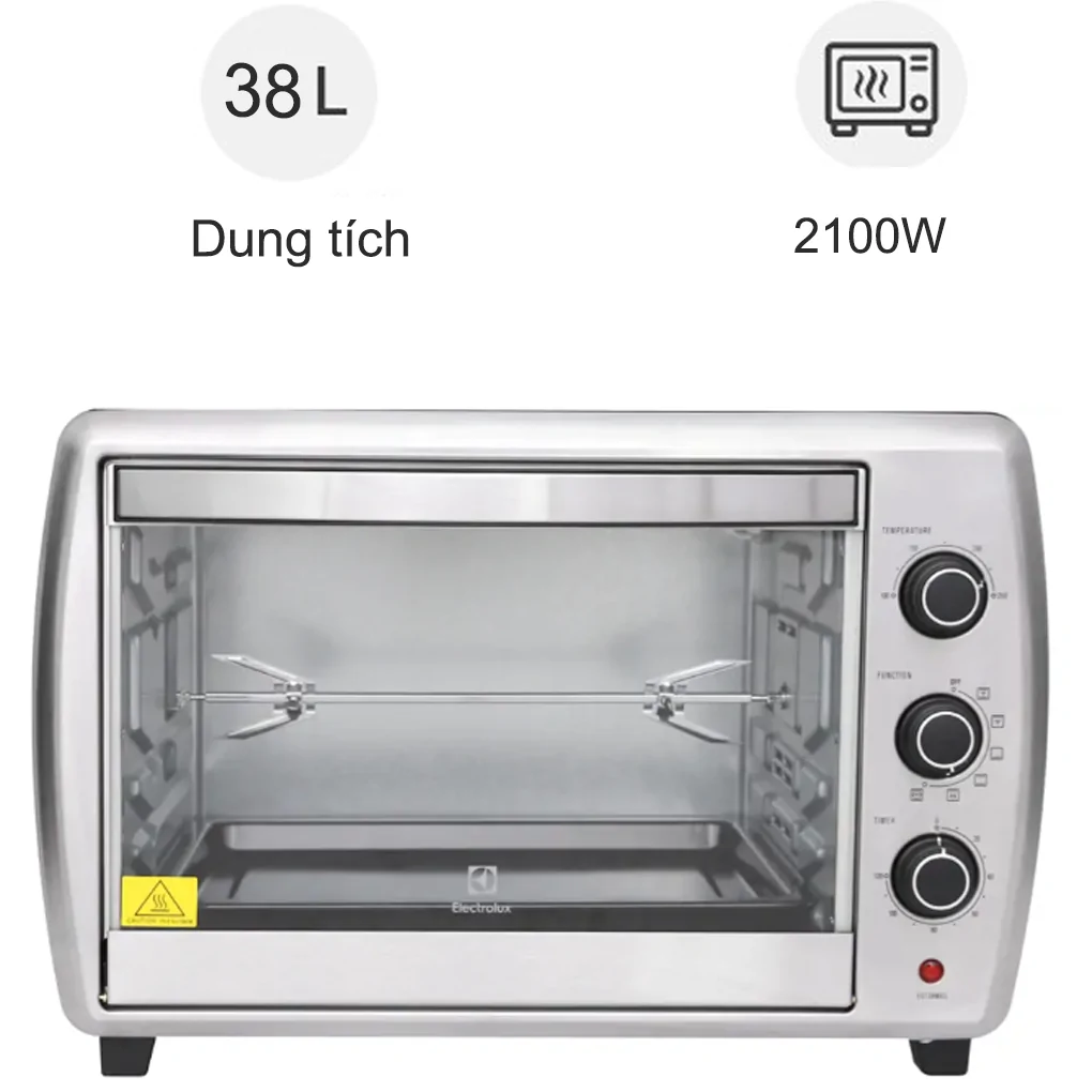 Lò nướng Electrolux EOT38MXC 38 lít