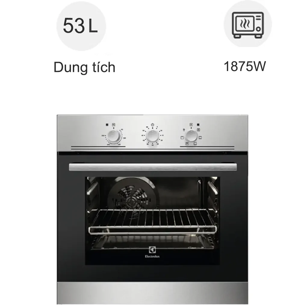 Lò nướng Electrolux EOB2100COX 53 lít