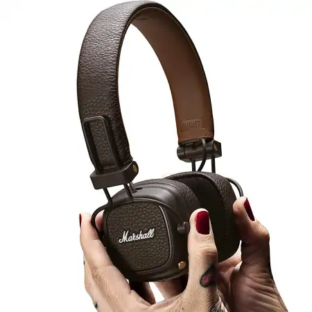 Tai nghe Marshall Major III Bluetooth Brown 5