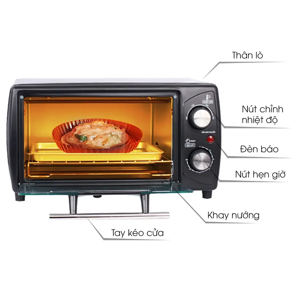 Lò nướng Comet CM6510 10 lít 2