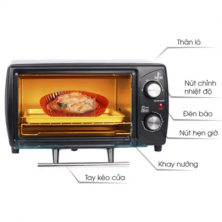 Lò nướng Comet CM6510 10 lít 2