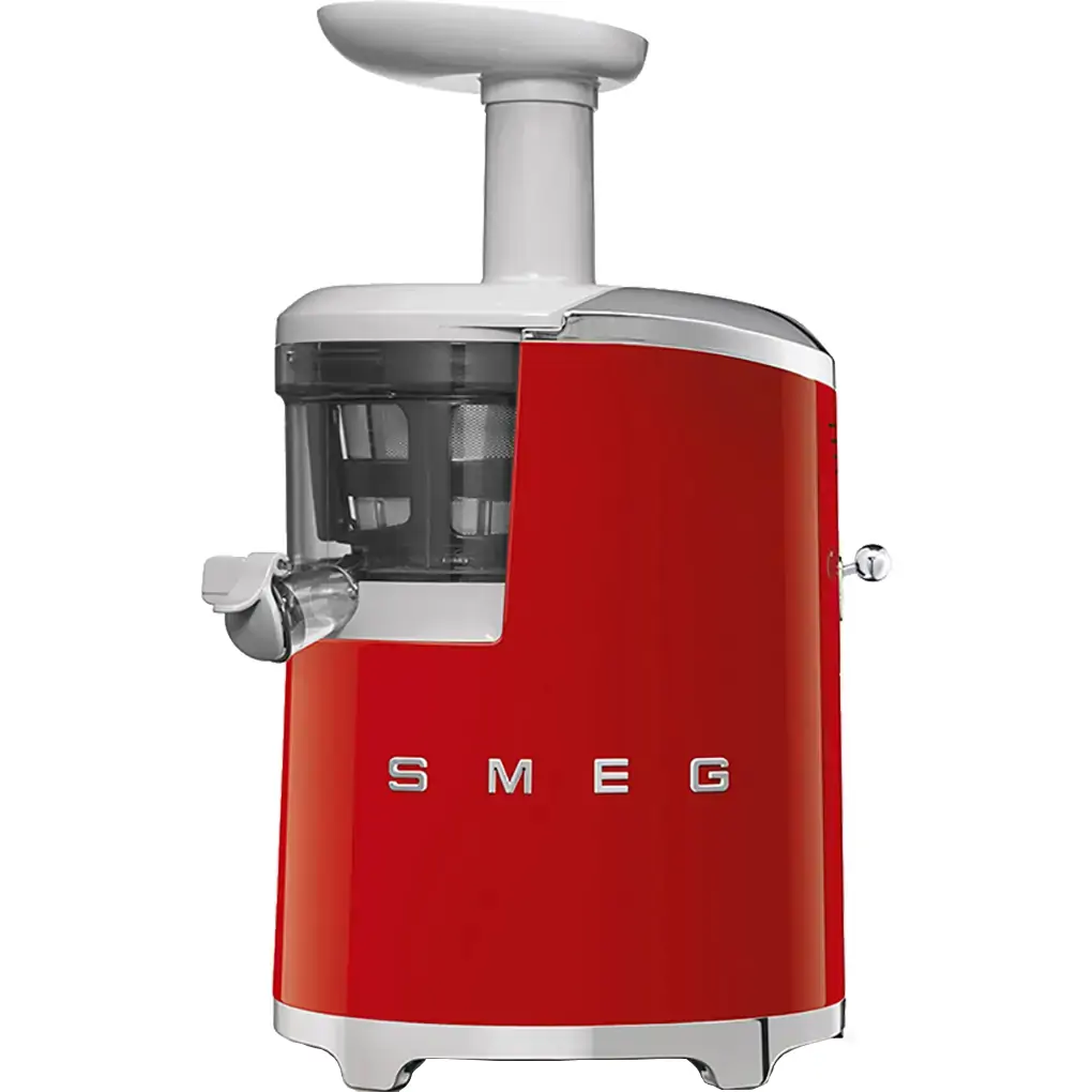 Máy ép chậm Smeg SJF01RDEU, Màu Đỏ