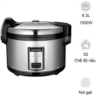 Nồi Cơm Điện Cuckoo CR-3521 6.3 Lít Màu Đen - Hàn Quốc
