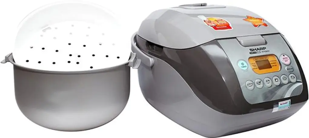 Nồi Cơm Điện Tử Sharp KS-COM19V 1.8 lít 3