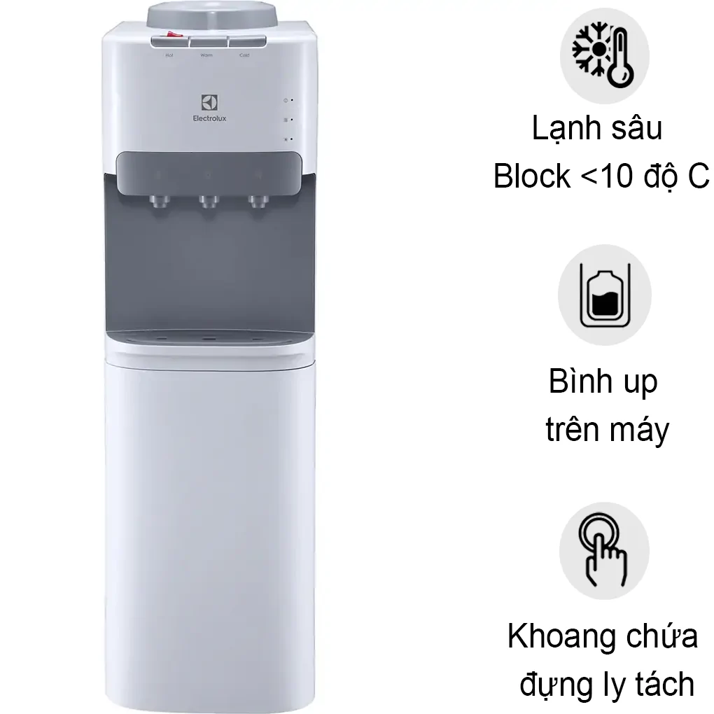 Cây nước uống nóng lạnh Electrolux EQACF01TXWV