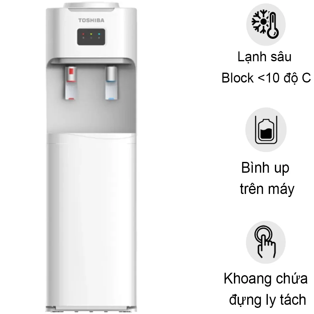 Cây nước uống nóng lạnh Toshiba RWF-W1664TV (W1)