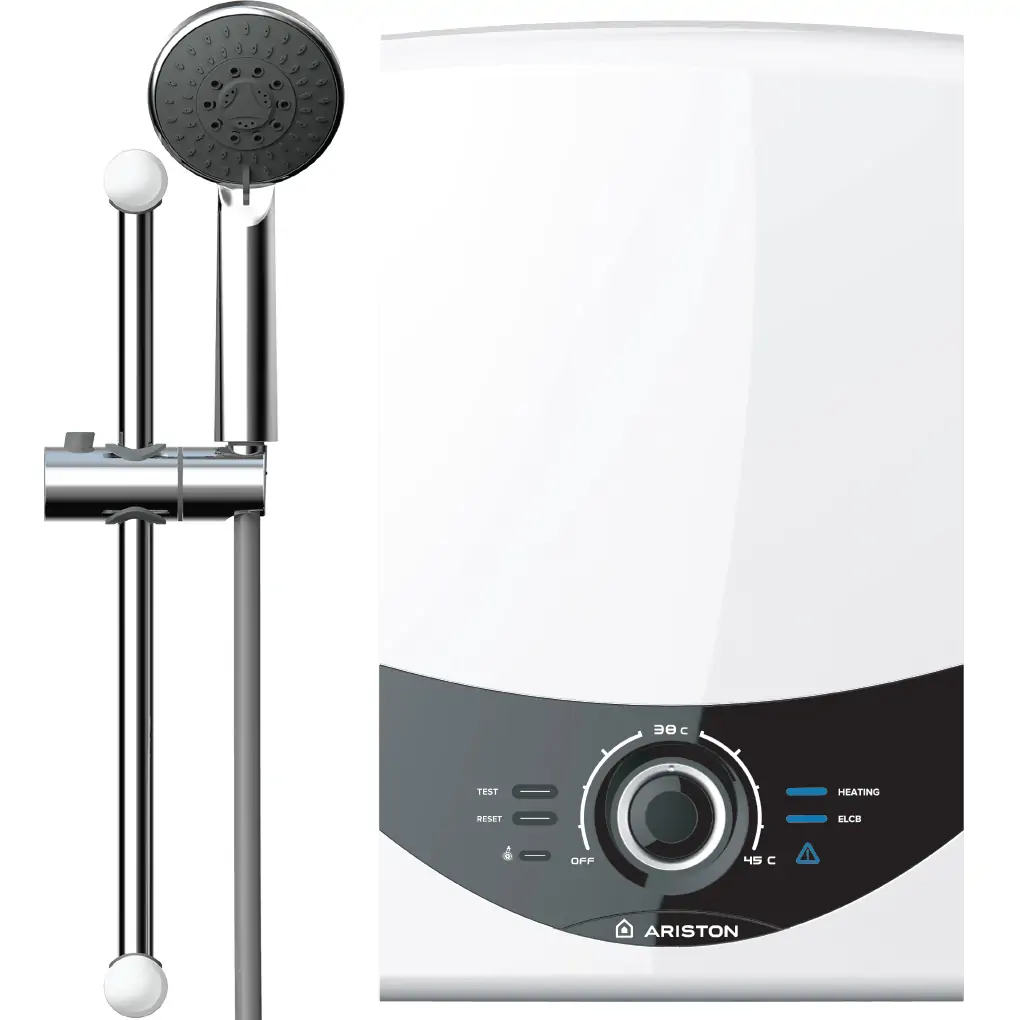 Máy Nước Nóng Trực Tiếp Ariston AURES SMC45PE SBS VN 4500W