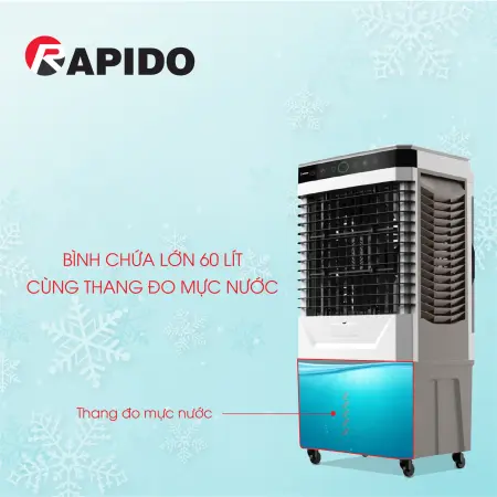 Quạt điều hòa Rapido Everest 9000D 5
