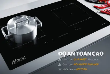 Bếp từ đôi Sunhouse Mama MMB9988 3800W - Ý 5