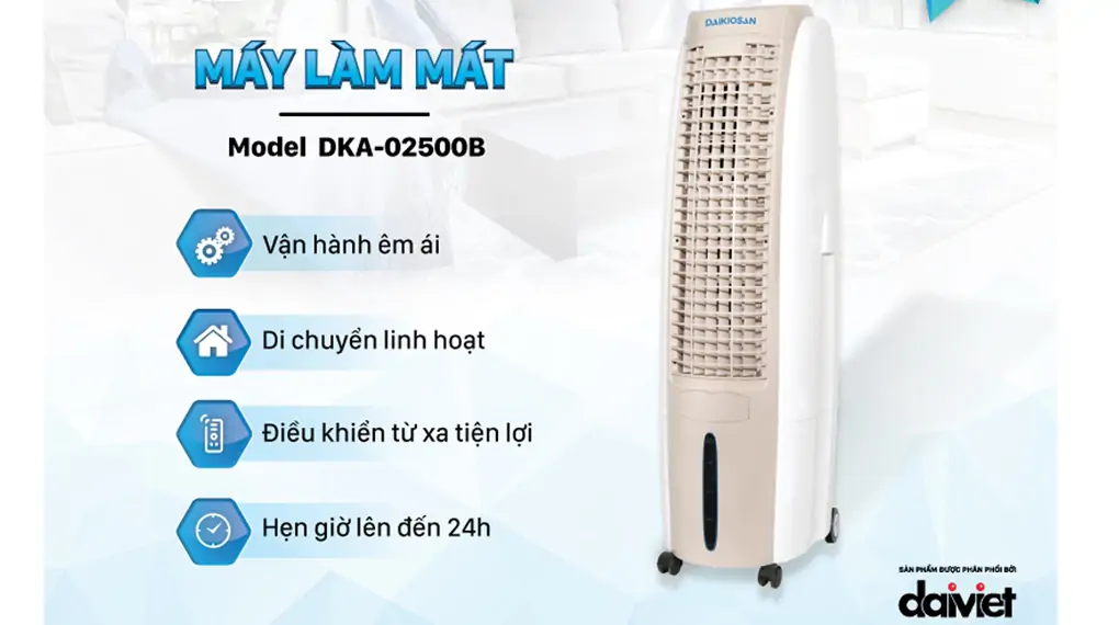 Máy làm mát không khí Daikiosan DKA-02500B 12