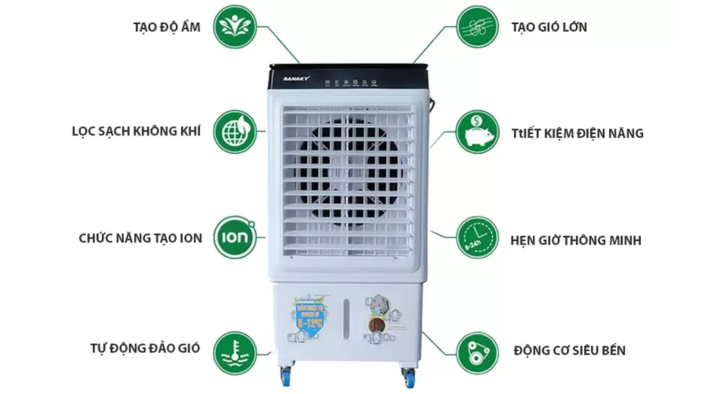 Máy làm mát không khí Sanaky VH5500AR 4