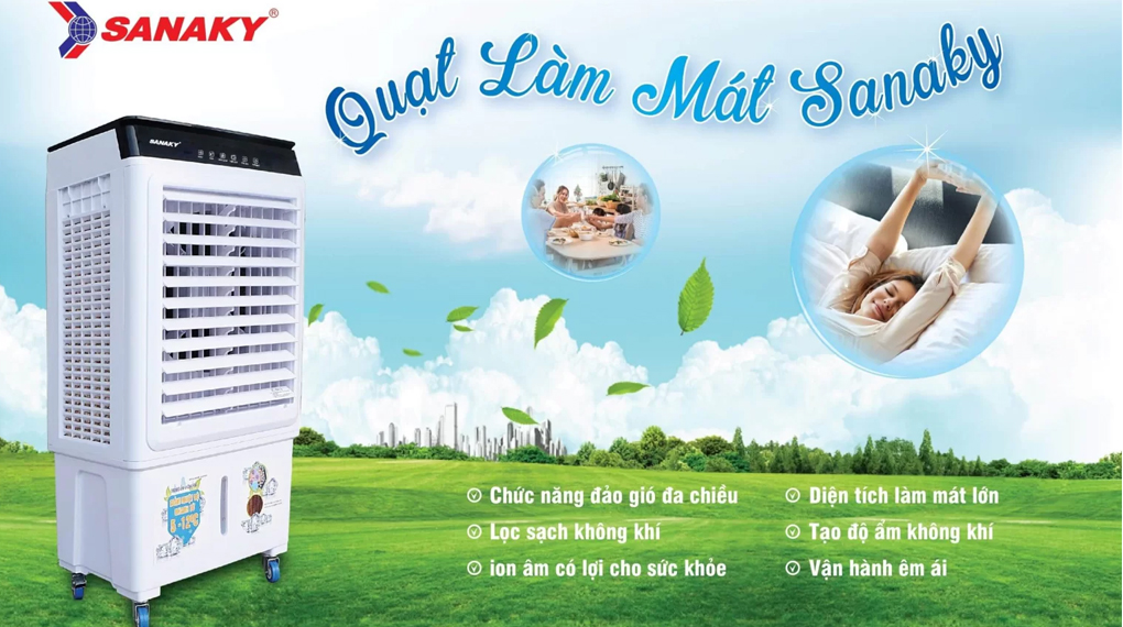 Máy làm mát không khí Sanaky VH5500AR 5