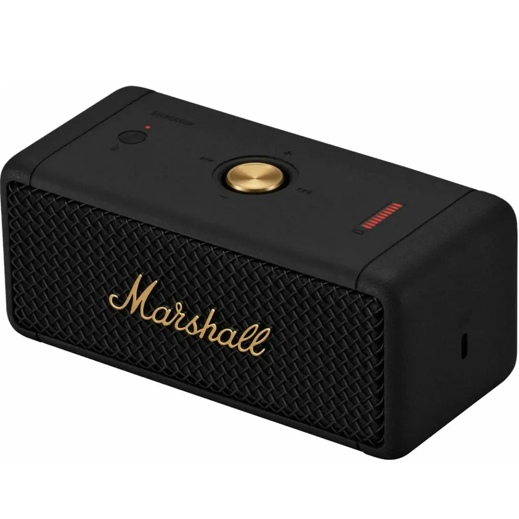 Loa Bluetooth Marshall Emberton Black&Brass 1