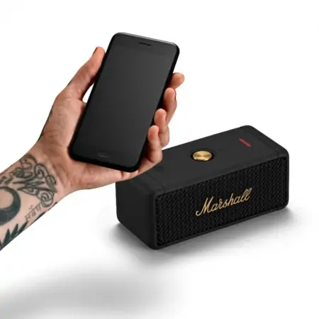 Loa Bluetooth Marshall Emberton Black&Brass 4