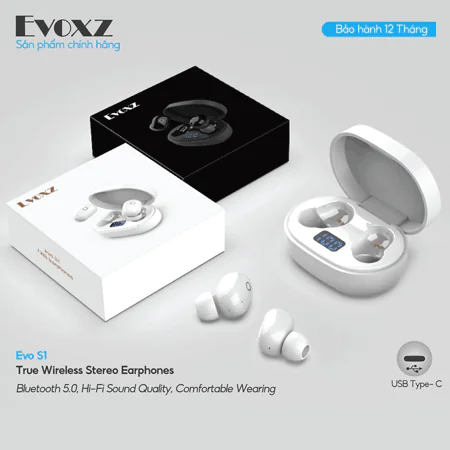Tai Nghe Bluetooth Evo S1 0