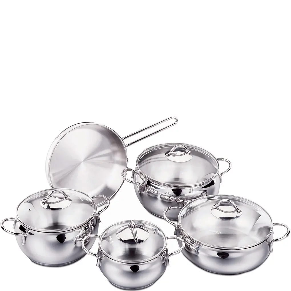 Bộ nồi chảo Korkmaz Tombik A1800 9 món