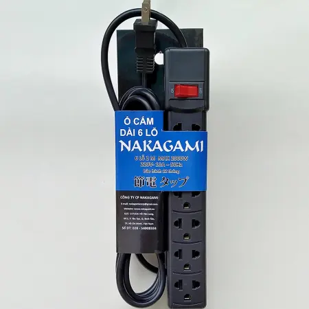 Ổ Cắm Dài 6 Lỗ Nakagami 1