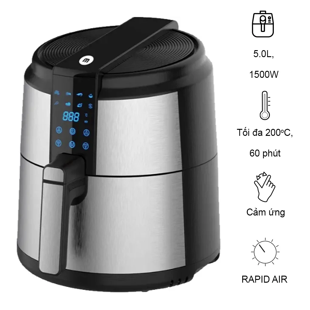 Nồi chiên không dầu Mishio MK 221