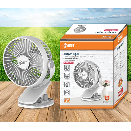 Quạt Sạc Comet CRF0705 5