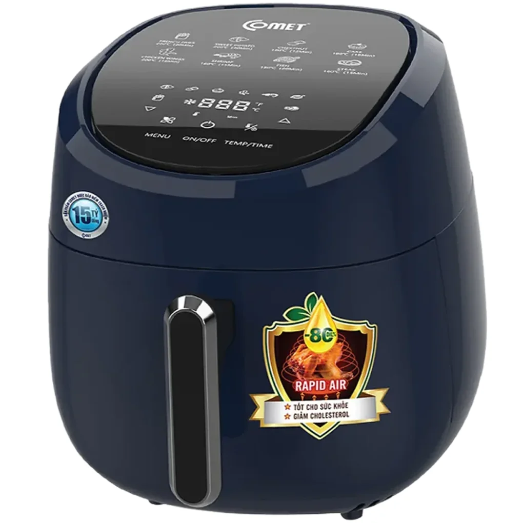 Nồi chiên không dầu điện tử Comet CM6838