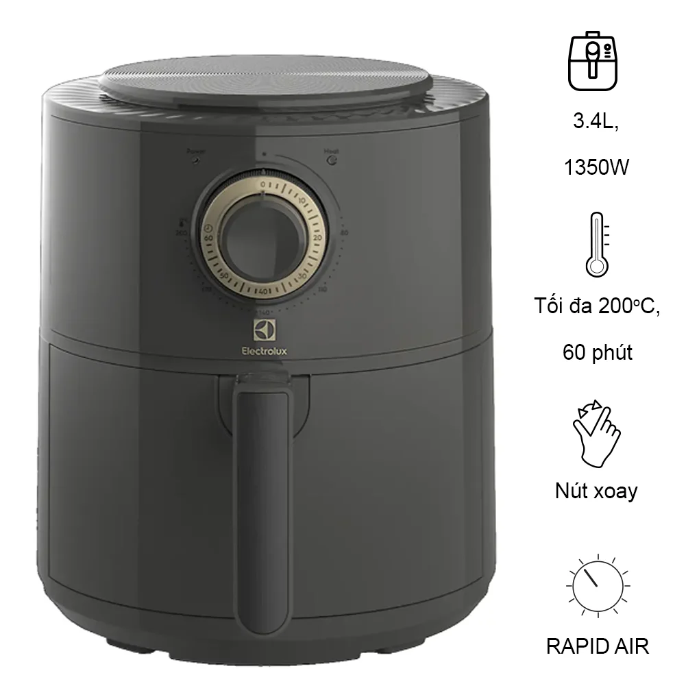 Nồi chiên không dầu Electrolux E6AF1-220K