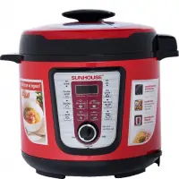 Nồi áp suất điện tử đa năng Sunhouse SHD1767 6 lít
