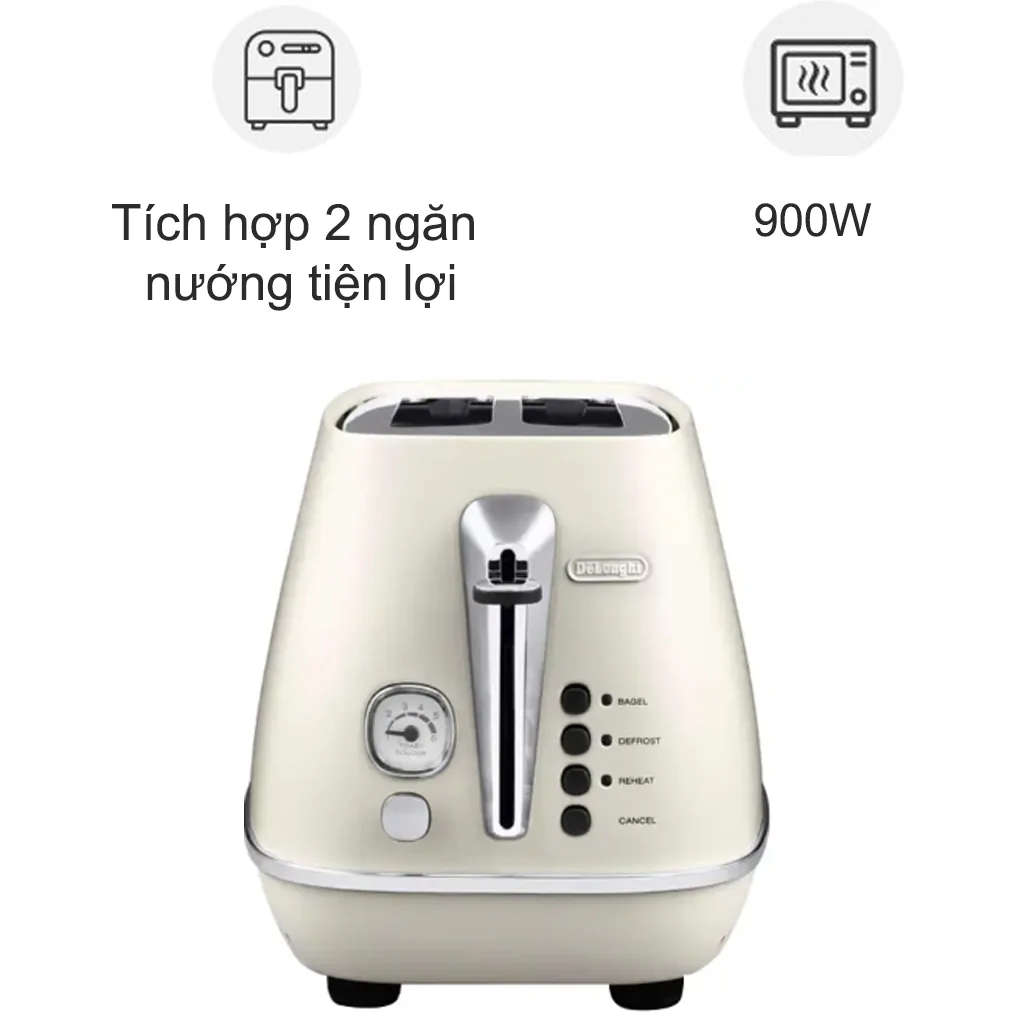 Lò nướng bánh mì Delonghi CTI2103.W