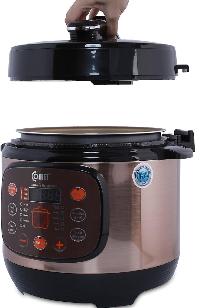 Nồi áp suất Comet CM6155 6 lít (Sản phẩm trưng bày)