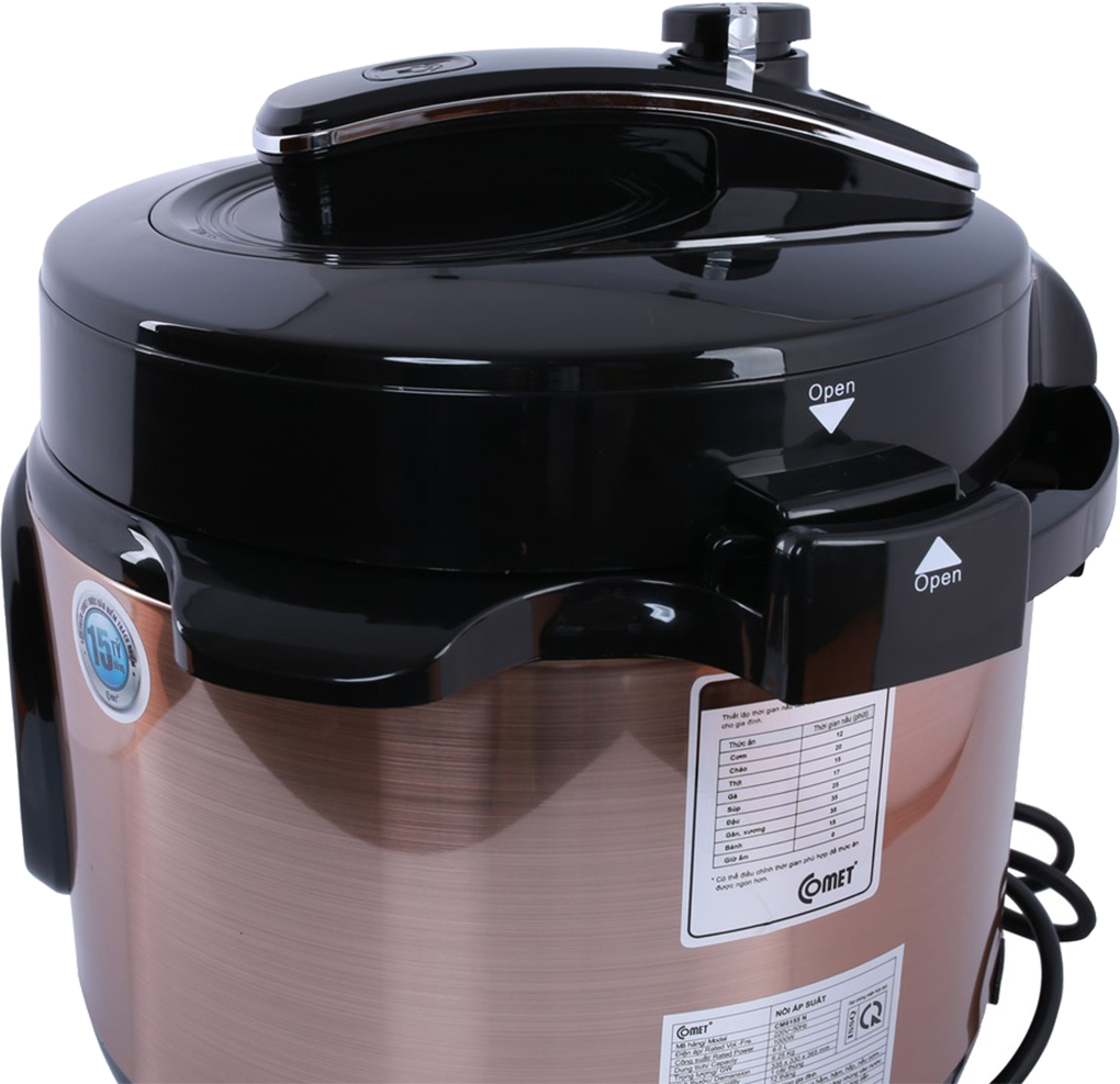 Nồi áp suất Comet CM6155 6 lít (Sản phẩm trưng bày)