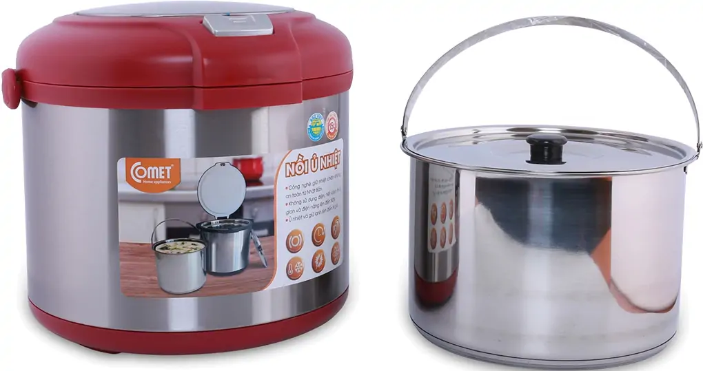 Nồi ủ nhiệt Comet CM7661 5 lít (Sản phẩm trưng bày)