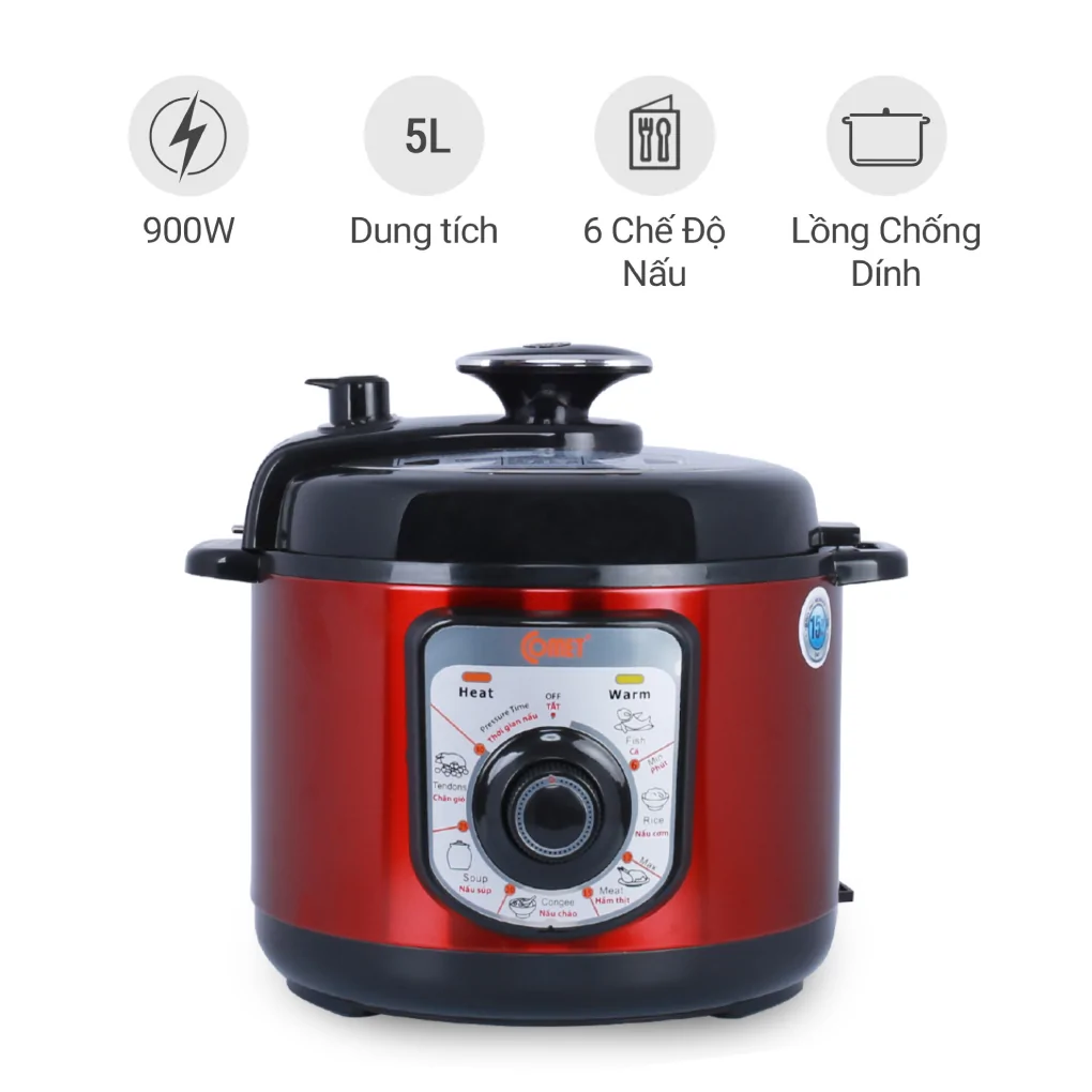 Nồi áp suất điện Comet CM6160 5 lít 1