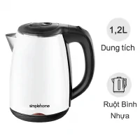 Bình đun siêu tốc 1.2 lít SimpleHome D1012 White