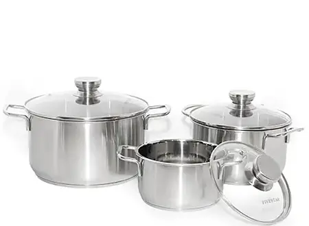 Bộ nồi 3 đáy Fivestar F-303DV