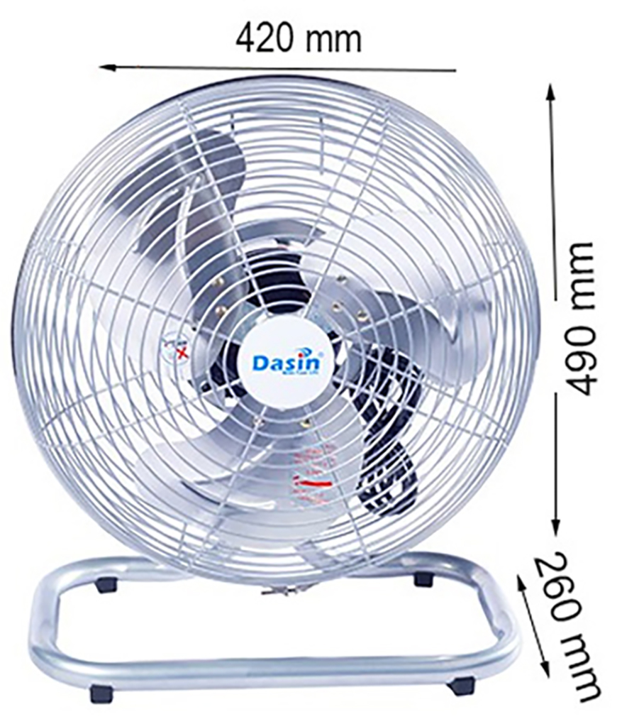 Quạt sàn Dasin KDD-1435 3