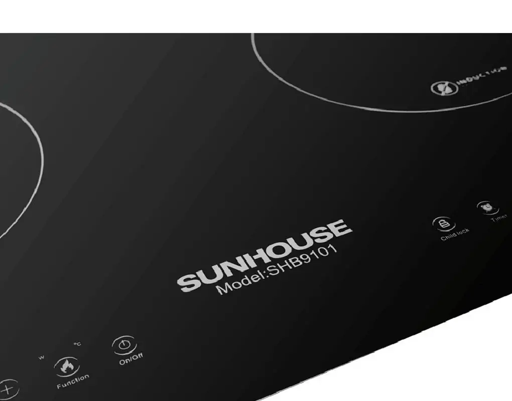 Bếp từ đôi Sunhouse SHB9101 4000W 6