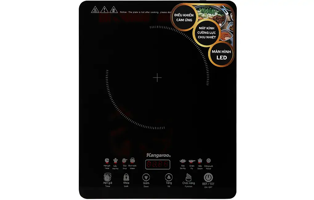 Bếp từ đơn Kangaroo KG18IH2 1800W 3