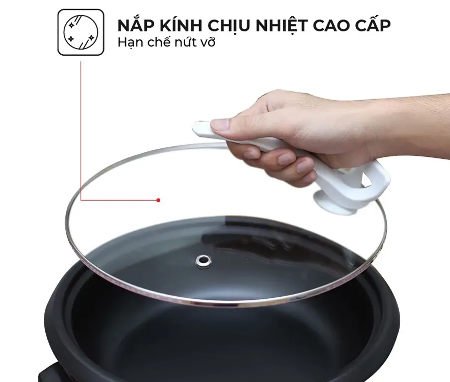 Lẩu điện Sunhouse SHD4521 1300W 3